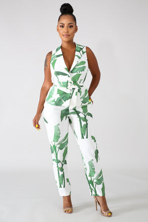 Tropical Palms Vest Set