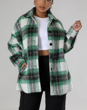 Jalyn Plaid Jacket