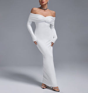 Off The Shoulder Maxi Dress