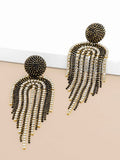 Disco Fringe Drop Earring