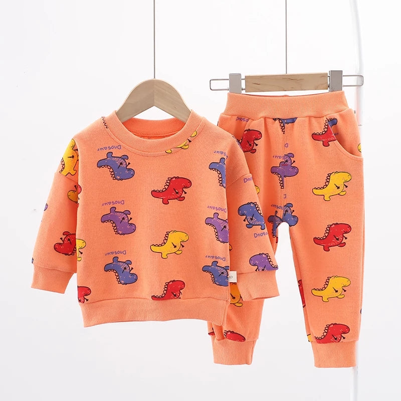 Unisex Dinosaur Sweatshirt Set