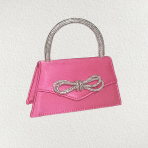 Ribbon Sparkle Handbag