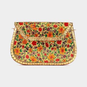 Flower Patterned Clutch