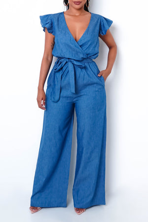 Dunia Jumpsuit - Dark Wash