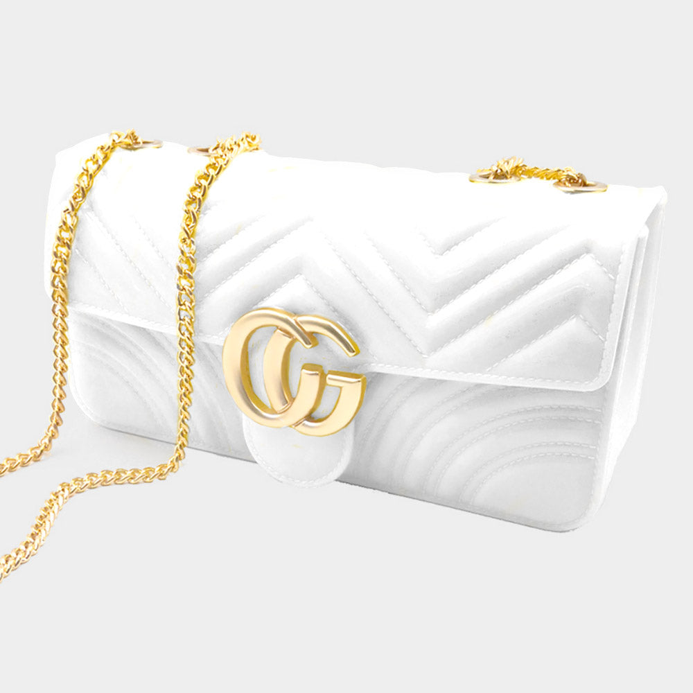 Quilted Jelly Crossbody Bag