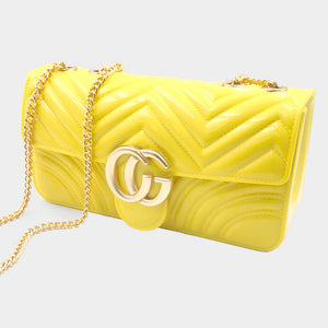 Quilted Jelly Crossbody Bag