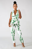 Tropical Palms Vest Set