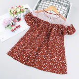 Girls Floral Pattern Dress