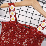 Daisy Pattern Cami Dress