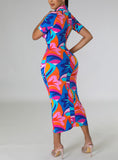 Vibrant Paradise Dress