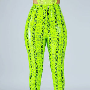 Snakeskin Temptation Pants